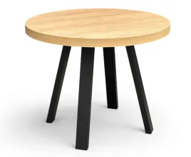 stol-rozkladany-egger-hikora-okragly-o110-310-cm-nogi-metalowe-czarne