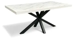 stol-nierozkladany-80x160-cm-bialy-marmur-nogi-pajak-metal-czarne