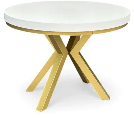 stol-okragly-rozkladany-110-310-cm-nogi-x-zlote-bialy-maskownica