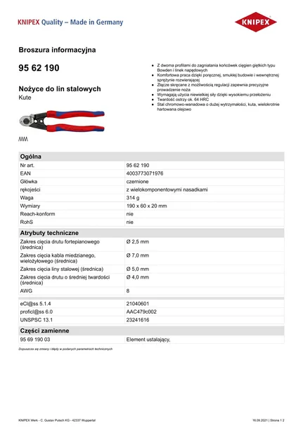nozyce-do-lin-stalowych-190mm-marka-knipex-rodzaj-szczypce-boczne-informacje-dodatkowe-hartowane-szczeki