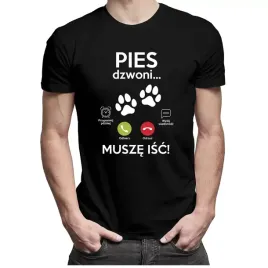 pies-dzwoni-musze-isc-smieszna-koszulka-z-psem
