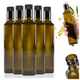 10x-butelki-na-oliwe-z-ciemnego-szkla-marasca-500-ml-z-dozownikiem-zakretka