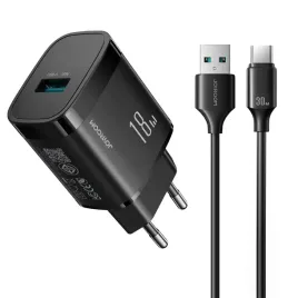 ladowarka-sieciowa-usb-a-18w-z-kablem-usb-a-usb-c-1m-czarna