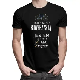 jestem-super-rowerzysta-koszulka-dla-taty