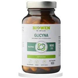 glicyna-900-mg-aminokwas-biowen-100-kapsulek-vege-bez-barwnikow