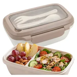 lunch-box-z-lyzka-i-widelcem-duofresh-florina-1l-bezowy-pojemnik