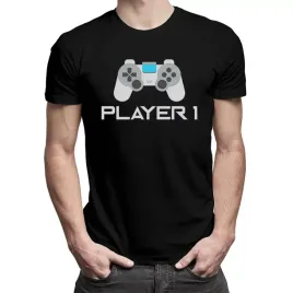 player-1-prezent-dla-gamera-meska-koszulka