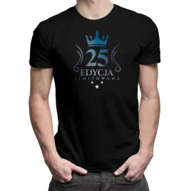 prezent-dla-niego-25-lat-limitowana-edycja-t-shirt