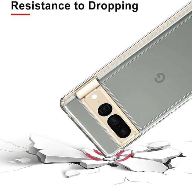 pokrowiec-etui-plecki-do-google-pixel-7-pro-bezbarwne-material-tworzywo-sztuczne
