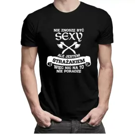 zabawny-prezent-dla-przystojnego-strazaka-koszulka