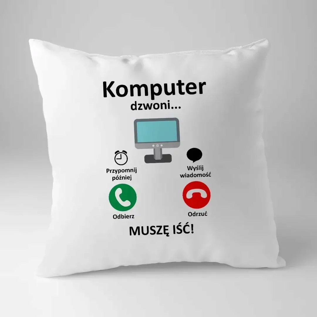 poduszka-informatyka-komputer-dzwoni-musze-isc