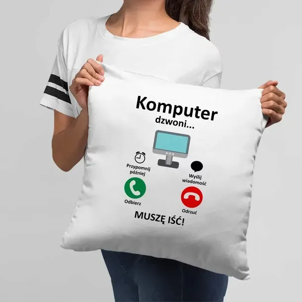 poduszka-informatyka-komputer-dzwoni-musze-isc-informacje-dodatkowe-z-nadrukiem