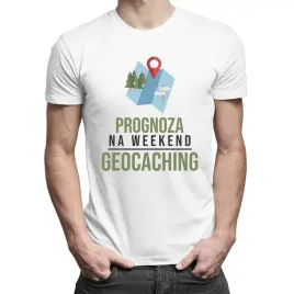 prognoza-na-weekend-geocaching-meska-koszulka