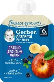 gerber-mus-jablko-jagoda-banan-po-6-miesiacu-80-g-