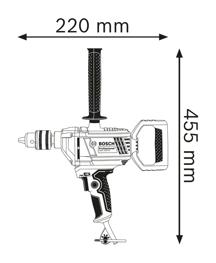 wiertarka-gbm-1600-re-850w