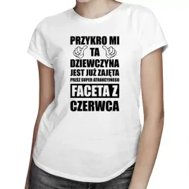 ta-dziewczyna-jest-zajeta-czerwiec-damska-koszulka