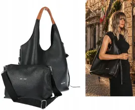 torebka-damska-shopper-worek-listonoszka-2w1-lekka-torba-wsy26812-czarna