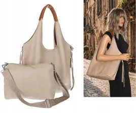 torebka-damska-shopper-worek-listonoszka-2w1-lekka-torba-wsy26812-bezowa