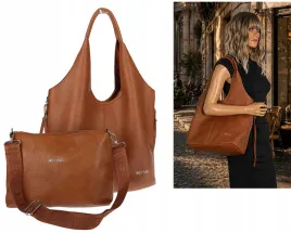 torebka-damska-shopper-worek-listonoszka-2w1-lekka-torba-wsy26812-brazowa