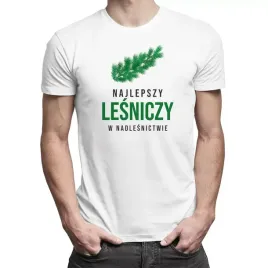 najlepszy-lesniczy-meska-koszulka-dla-lesniczego