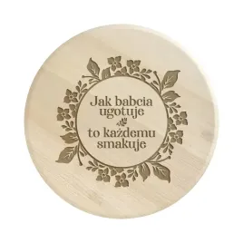 prezent-dla-babci-deska-z-grawerem-drewniana