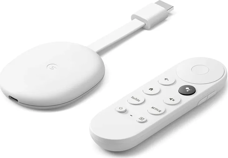 Odtwarzacz multimedialny Google Chromecast 4.0 biały ATV277
