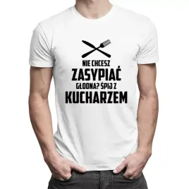 kucharz-koszulka-prezent-spij-z-kucharzem