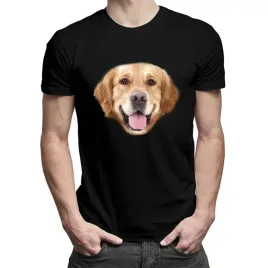 golden-retriever-meska-koszulka-na-prezent