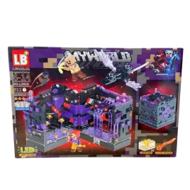 klocki-minecraft-my-world-mroczna-twierdza-smok-511el-or-nether-end-baza-led