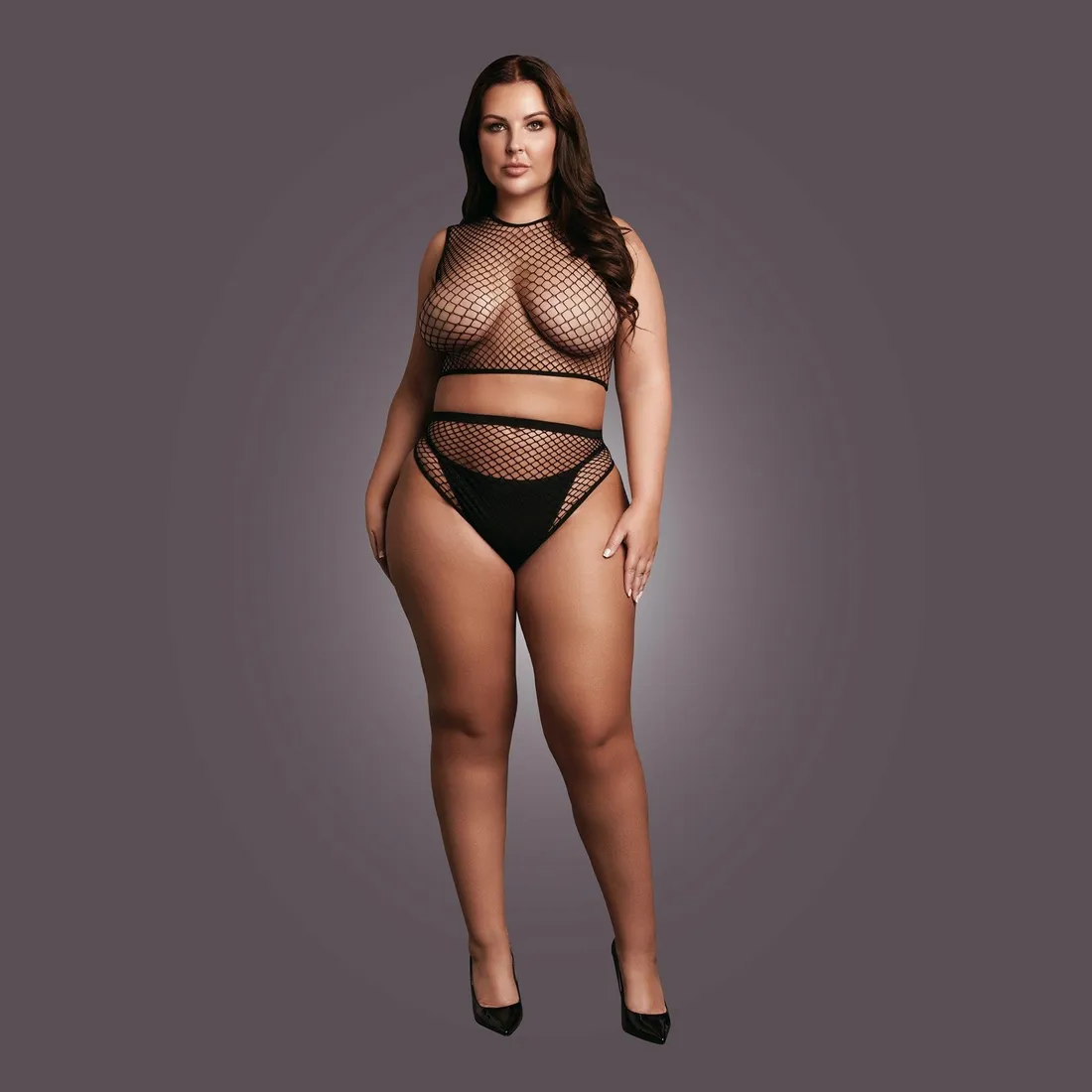 2-piece-with-crop-top-pantie-and-fishnet-structure
