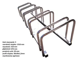 stojak-na-rowery-5-miejsc-ocynk-ogniowy