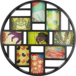 ramka-na-zdjecia-okragla-9-zdjec-10x15-luna-czarna-umbra
