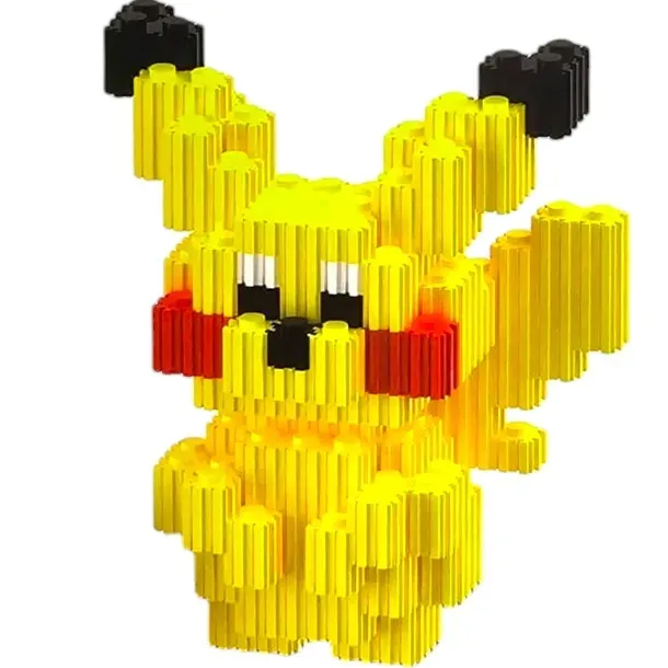 klocki-3d-pikachu-471-elementow-stan-nowy