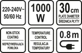 nalesnikarka-1000w-30cm-bezpieczenstwo-nozki-antyposlizgowe-zabezpieczenie-przed-przegrzaniem