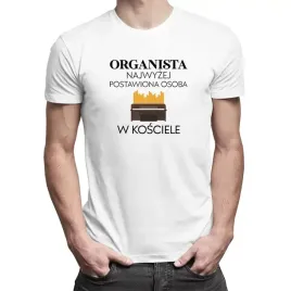 prezent-dla-organisty-koszulka-z-nadrukiem