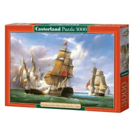 puzzle-castorland-3000-combat-between-the-french-and-the-english-vessels