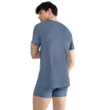 sloggi-slg-base-soft-t-shirts-niebieska-s-dekolt-okragly