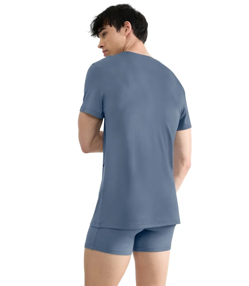 sloggi-slg-base-soft-t-shirts-niebieska-s