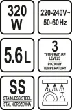 wolnowar-290w-5-6l-marka-lund-funkcje-urzadzenia-podtrzymywanie-temperatury
