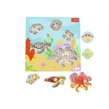 puzzle-mini-drewniane-under-water-trefl-stan-nowy