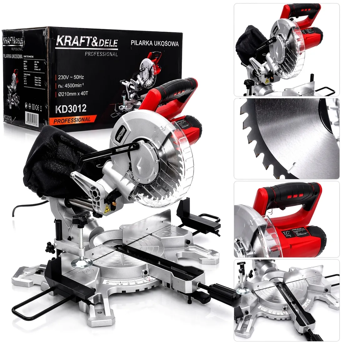 pilarka-ukosowa-2500w-kd3012-stan-nowy