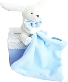 doudou-et-compagnie-krolik-przytulanka-kocyk-blekitny-w-pudelku-baby-shower