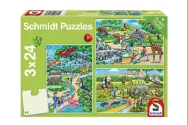 puzzle-schmidt-zwierzeta-3x24-elementy-3-zestaw-3-ukladanki