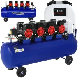 kompresor-bezolejowy-cichy-sprezarka-powietrza-120l-230v-7kw-910-l-min