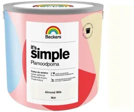beckers-it-s-simple-25l-2-almond-milk-mat-plamoodporna-farba-do-scian-suf