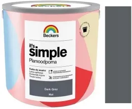 beckers-it-s-simple-25l-dark-grey-mat-plamoodporna-farba-do-scian-sufitow
