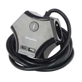 draumet-przedluzacz-kostka-czarna-3gniazda-30m-z-wylacznikiem-usb-a-usb-c