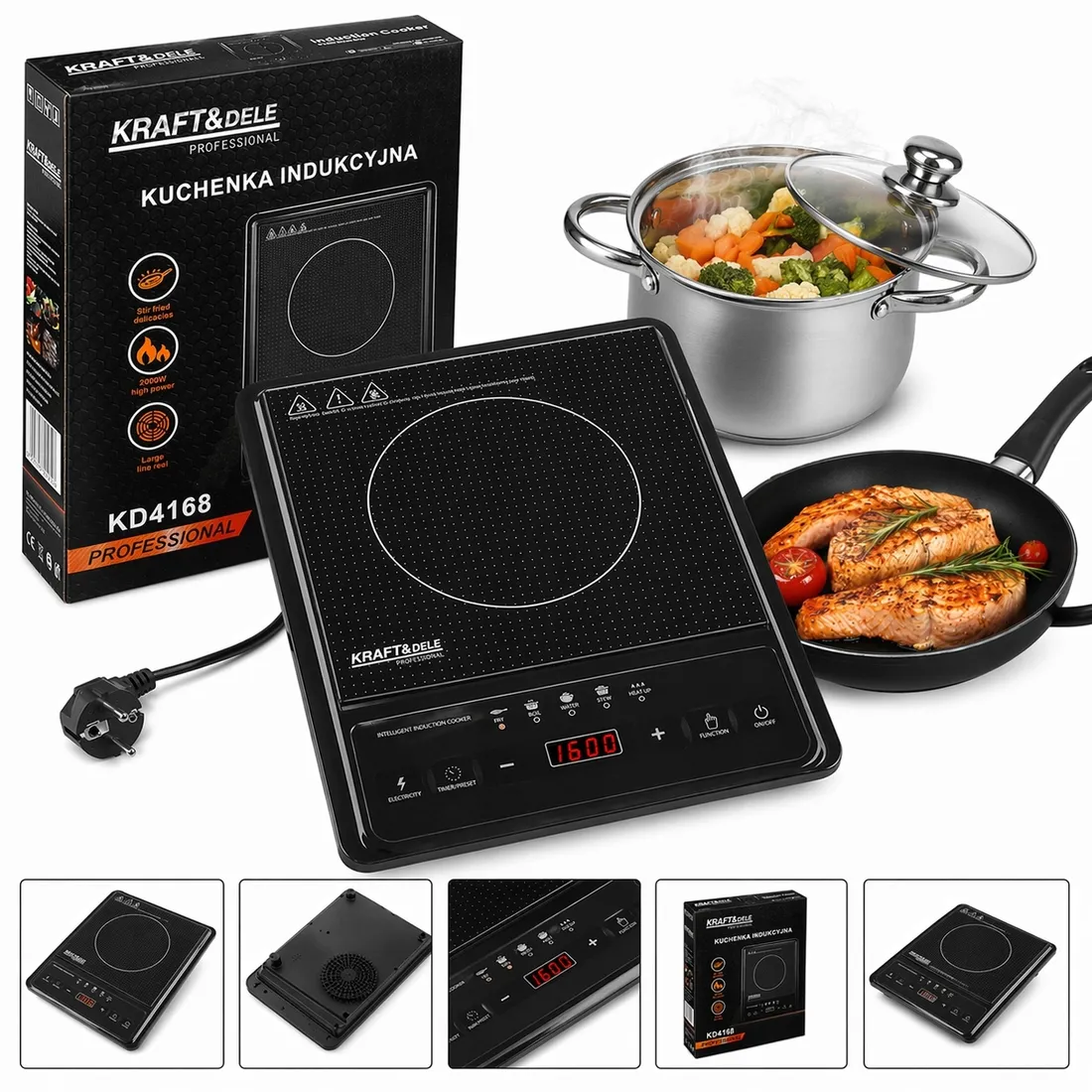 kuchenka-indukcyjna-2000w-timer-5-programow-stan-nowy