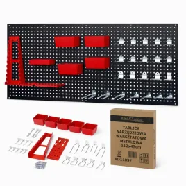 tablica-narzedziowa-metalowa-112x45cm-scianka-organizer-2-panele-garazowa