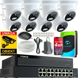 force-zestaw-monitoringu-8x-kamera-ip-4mpx-2k-dysk-1tb-switch-poe-16ch